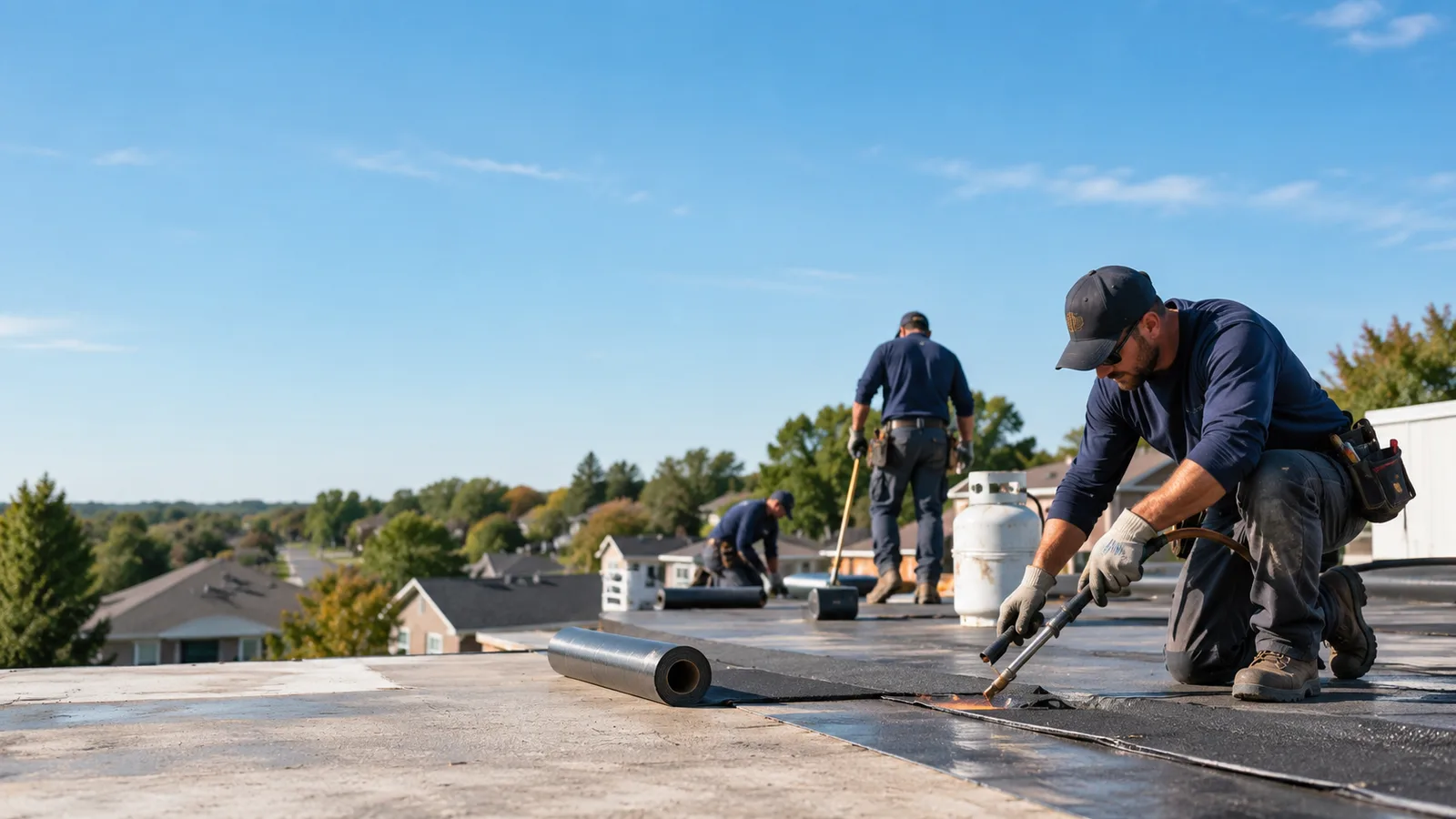 Flat Roof Leak Repair providers in Docena, AL